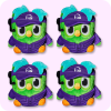 Taco Bell Duolingo Plush 4PCS